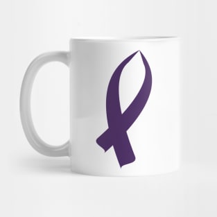 Awareness Ribbon (Purple) Mug